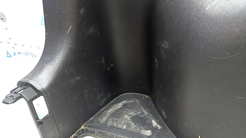 Left arch trim for Kia Niro 17-18 HEV, PHEV, black, under the curtain, without a subwoofer, without the upper plug, with the front plug, scratches