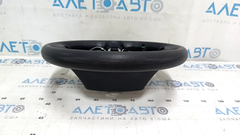 Kia Niro 17-19 HEV steering wheel, PHEV rubber, black, without buttons and trim, worn