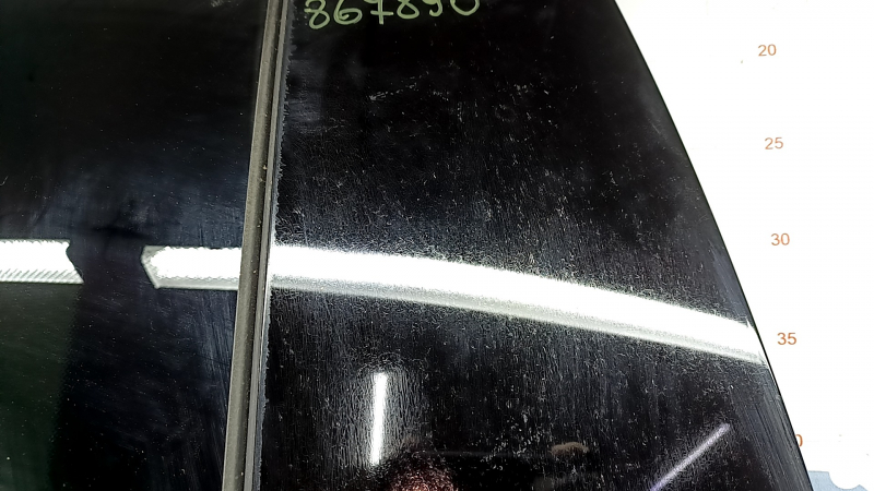 Mercedes C-class W205 15-18 front panoramic view, black curtain, scratches