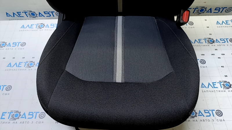 Hyundai Sonata 20-22 passenger seat without airbag, mechanical, black and gray cloth