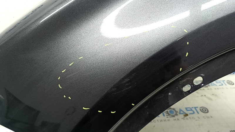 Lincoln MKC 19-19 front left fender, graphite J7, scratches, dents