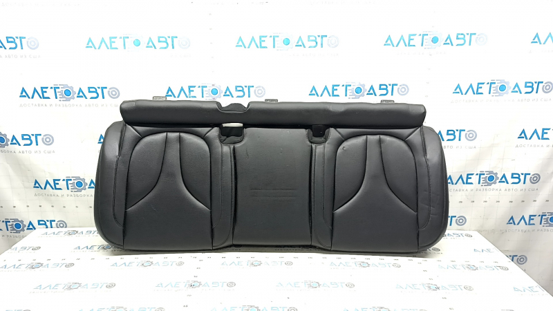 Rear row of seats, upper part, right, Lincoln MKC 15-19, dark brown leather, perforated, heated, dry-cleanable, dents