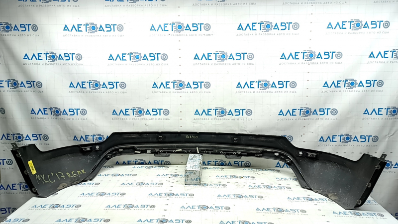 Lincoln MKC 15-19 rear bumper lip, structure for parking sensors, scratches