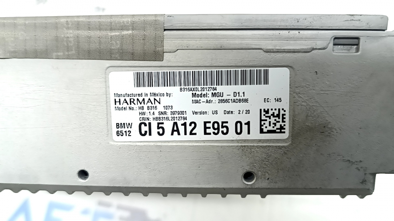 BMW X5 G05 19-22 Radio Tape Player