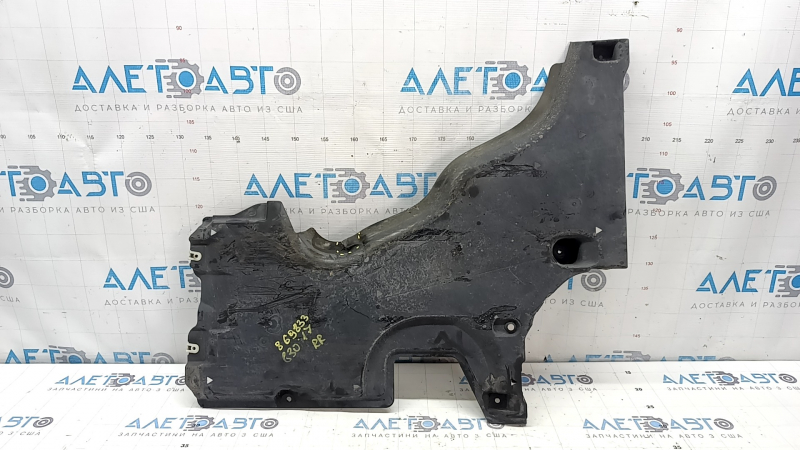 BMW 5 G30 17-23 rear right underbody protection, tear
