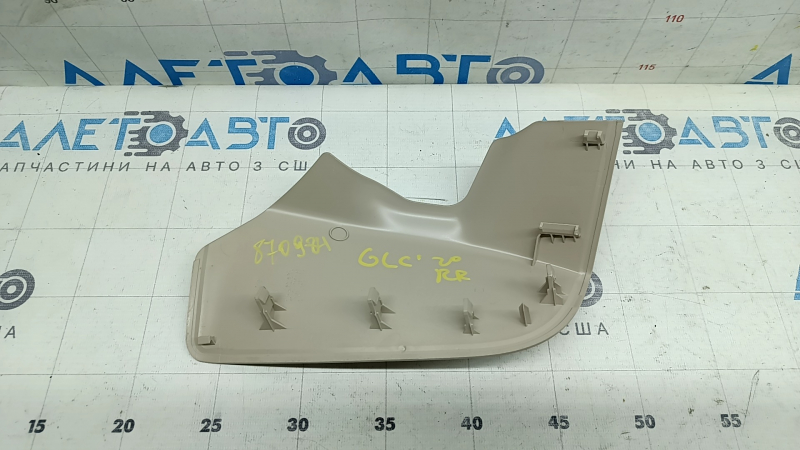 Mercedes GLC 16-22 rear pillar trim, lower right, beige, small