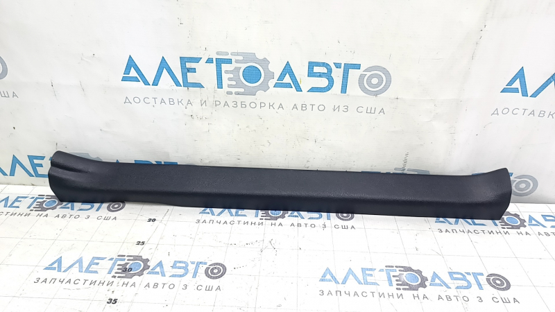 Front left inner door sill trim for Toyota Avalon 13-18, black, broken fasteners, scratches