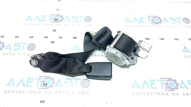 Seat belt 2 row central Nissan Pathfinder 13-20 black