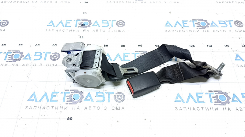 Seat belt 2 row central Nissan Pathfinder 13-20 black