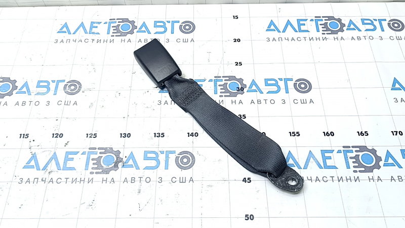 Rear seat belt latch, 3rd row, right, Infiniti JX35 QX60 13-20, black