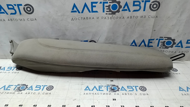 Right rear seat side trim for Hyundai Sonata 15-17, gray cloth, dry-cleanable