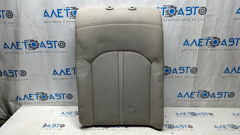 Left rear seat backrest for Hyundai Sonata 15-17, gray cloth, dry-cleanable