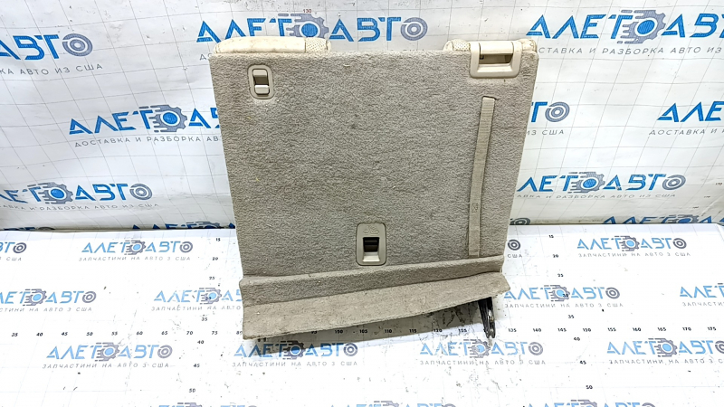 Backrest of the rear row of seats, 3rd row, right, Nissan Pathfinder 13-16, beige leather, dry-cleanable, wrinkled