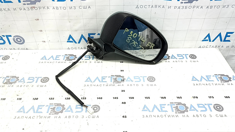 Right side mirror assembly for Toyota Prius 30 10-15, 5 pins, green