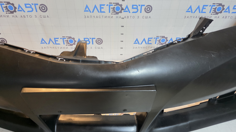 Front bumper bare Toyota Camry v50 12-14 USA SE under the plug, dented, scratches
