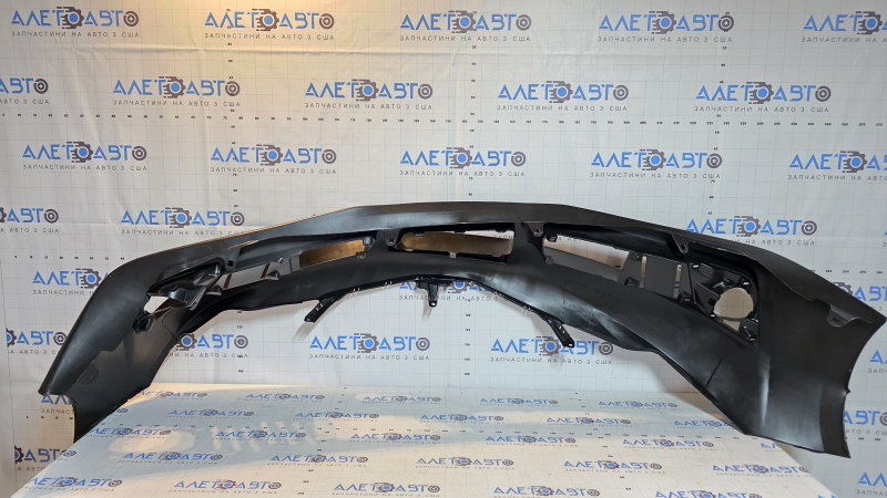 Front bumper bare Toyota Camry v50 12-14 USA SE under the plug, dented, scratches