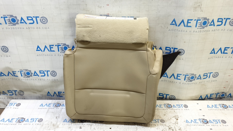 Right rear seat cushion cover for 3rd row Ford Flex 09-11, beige fabric