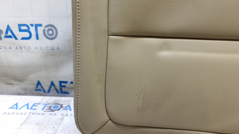 Right rear seat cushion cover for 3rd row Ford Flex 09-11, beige fabric