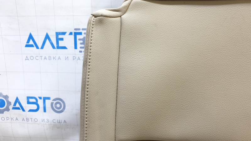 Right rear seat cushion cover for 3rd row Ford Flex 09-11, beige fabric