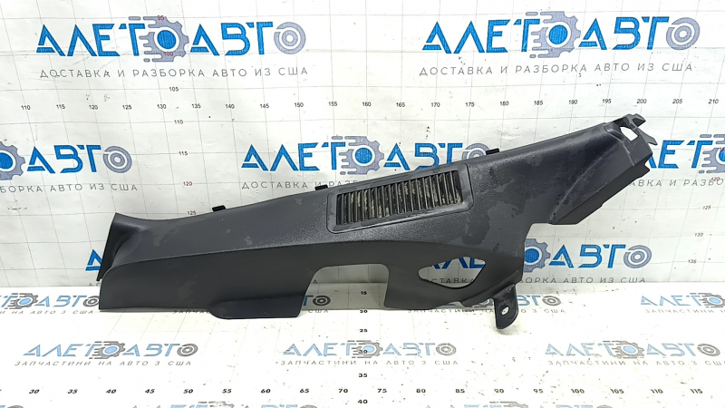 Rear pillar trim lower left Hyundai Ioniq 17-22 HEV black, scratched