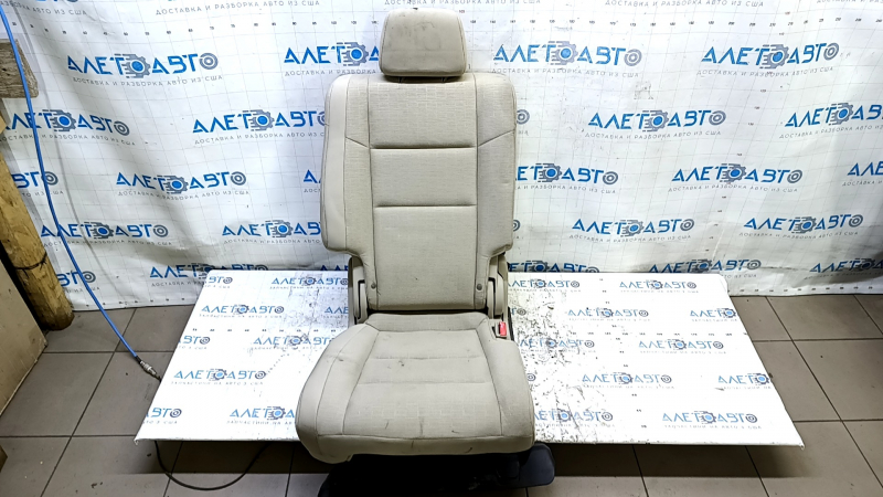 Rear seat, 2nd row, right, Jeep Grand Cherokee WK2 14-17, beige cloth, dry cleanable