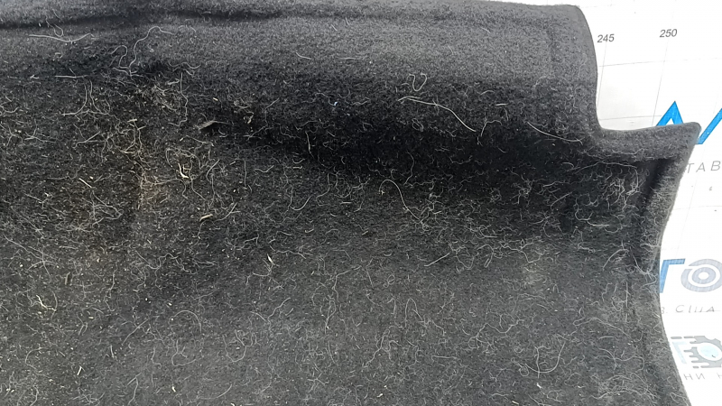 Hyundai Ioniq 20-22 PHEV trunk mat, black, dry-cleanable