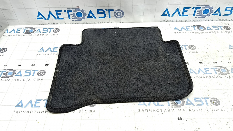 Rear left interior mat for Hyundai Ioniq 17-22 PHEV, black cloth, for cleaning