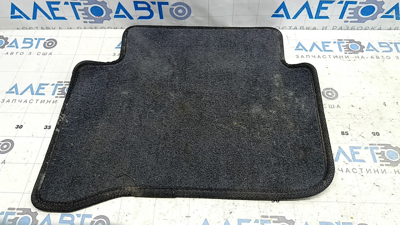 Rear left interior mat for Hyundai Ioniq 17-22 PHEV, black cloth, for cleaning