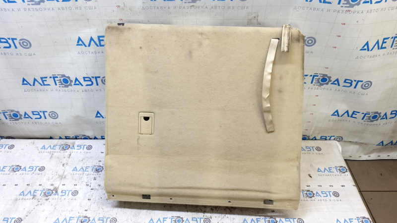 Rear seat backrest, 3rd row, right, Toyota Highlander 14-19, beige leather, ready to clean
