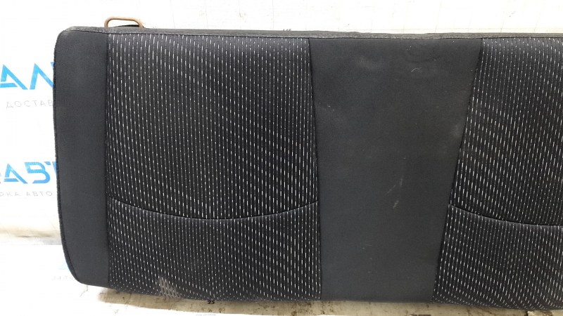 Rear seat cushion, 3rd row, Dodge Journey 11-19, black cloth, for cleaning