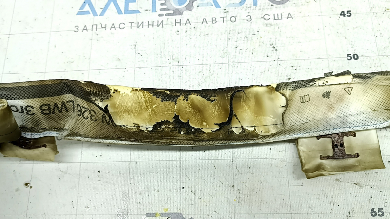 Right side curtain airbag for VW Tiguan 18-24, rusty squib, melted