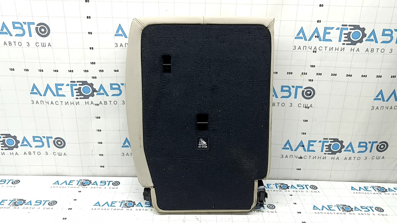 Right rear seat backrest BMW X1 F48 16-22 beige Oyster leather, for cleaning
