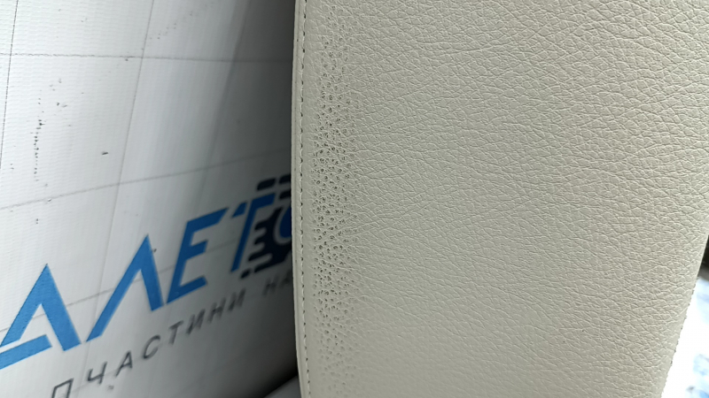 Right rear seat backrest BMW X1 F48 16-22 beige Oyster leather, for cleaning