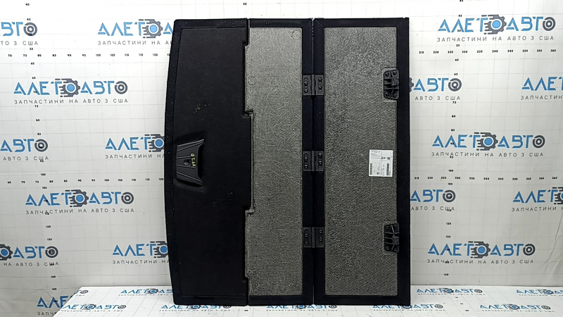 BMW X1 F48 16-22 black trunk floor with rear seat control