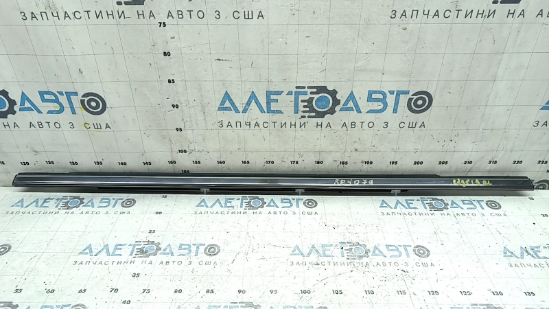 Door-glass molding, central rear left, Ford Edge 15-24, chrome, butts