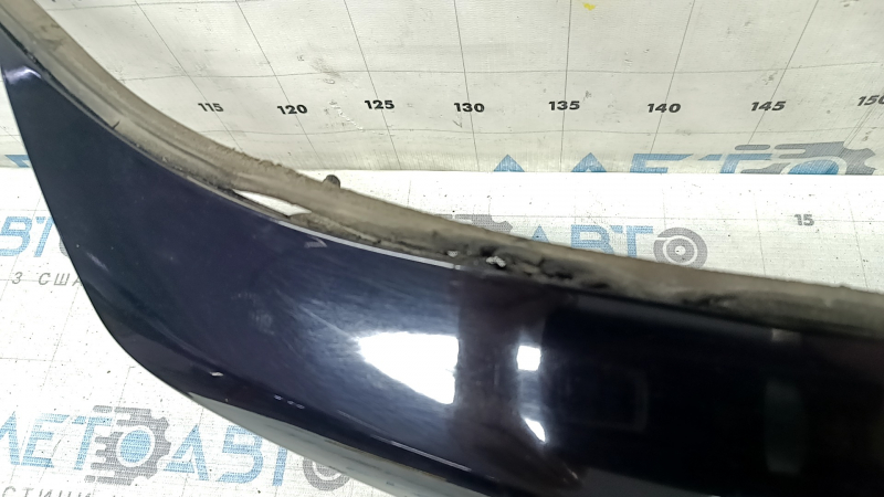 Ford Edge 19-24 trunk lid trim with chrome molding and emblem, torn seal