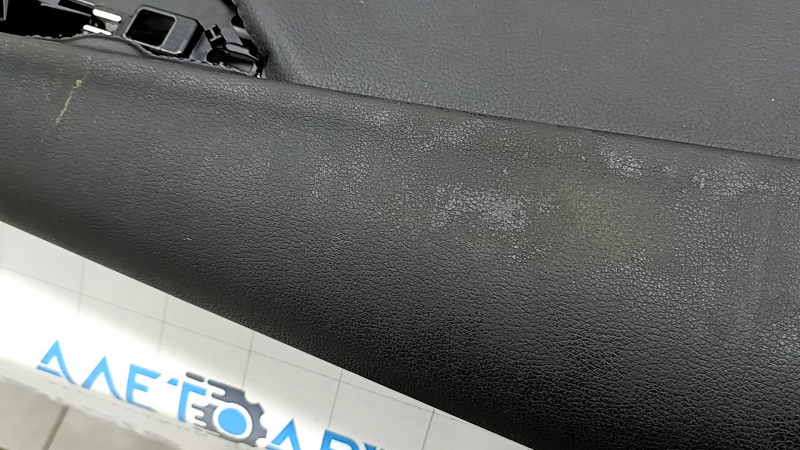 Black front left door panel for Audi A4 B9 17-19, black leather armrest, black leather insert, for seat memory, Bang & Olufsen, dry-cleanable, peeling handle coating