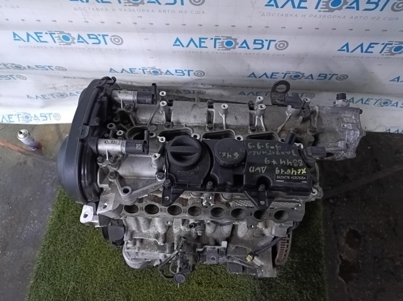 Volvo XC40 19-22 2.0T B4204T18 AWD engine without attachments, 64k, 9-9-9-9