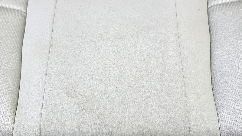 Rear seat cushion, 2nd row, Honda Accord 2018-2019, gray cloth, needs cleaning, wrinkled
