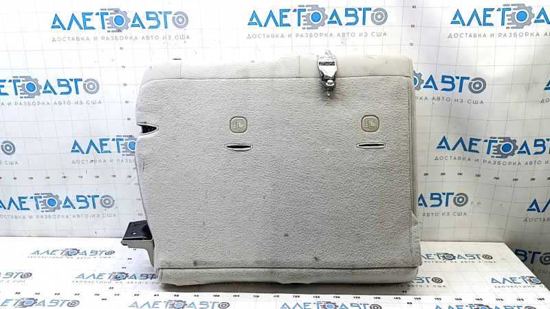 Left rear seat backrest for Nissan Leaf 13-17, gray cloth, with belt, for cleaning