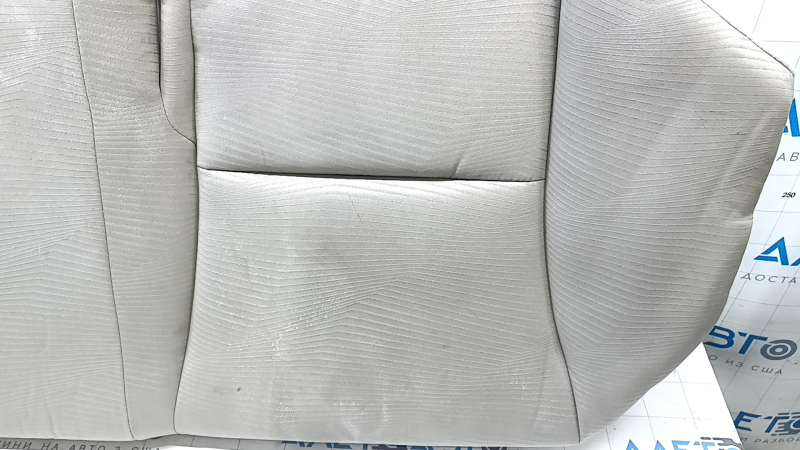 Honda Accord 13-15 rear seat cushion, gray velour, dry-cleanable
