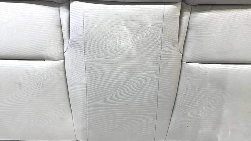 Honda Accord 13-15 rear seat cushion, gray velour, dry-cleanable