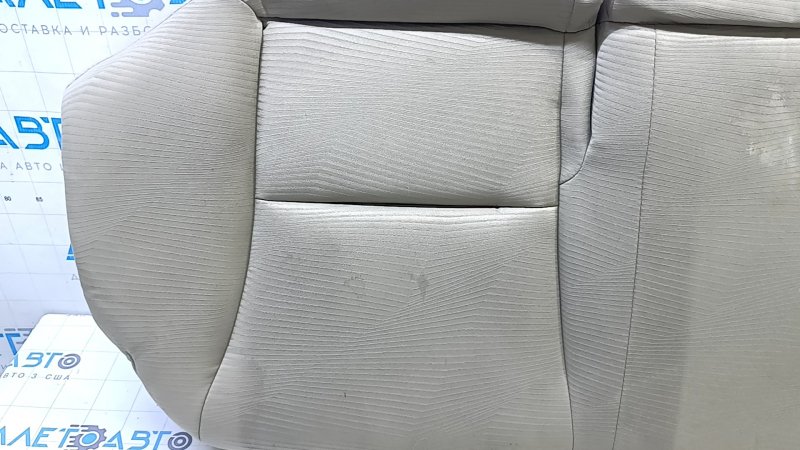 Honda Accord 13-15 rear seat cushion, gray velour, dry-cleanable