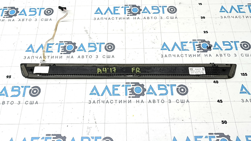 Door sill trim outer front right Audi A4 B9 17- S-Line with illumination