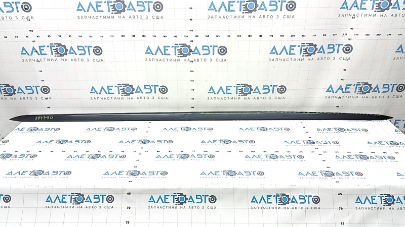 Left door sill molding for Audi A4 B9 17-19 S-Line, 195 cm, graphite, scratches