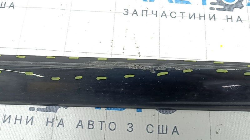 Left door sill molding for Audi A4 B9 17-19 S-Line, 195 cm, graphite, scratches