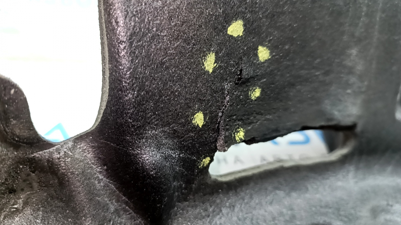 Tesla Model Y 20-25 Type 1 rear lower left fender arch soundproofing, tears