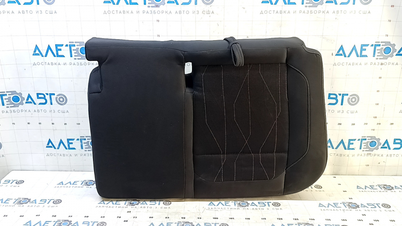 Left rear seat cushion for Ford Ecosport 18-22, black cloth