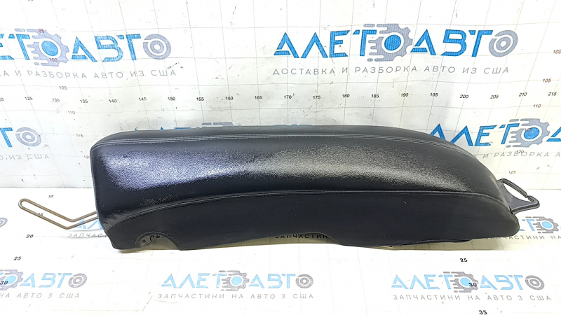 Left rear seat side panel for Hyundai Sonata 11-15, black leather, scratches