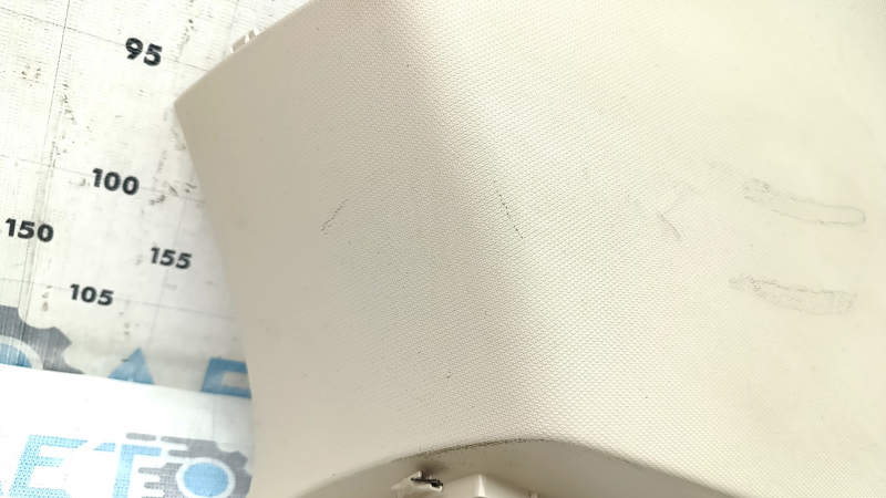 Right rear pillar trim behind the window, Audi Q5 80A 18-24, beige, scratched